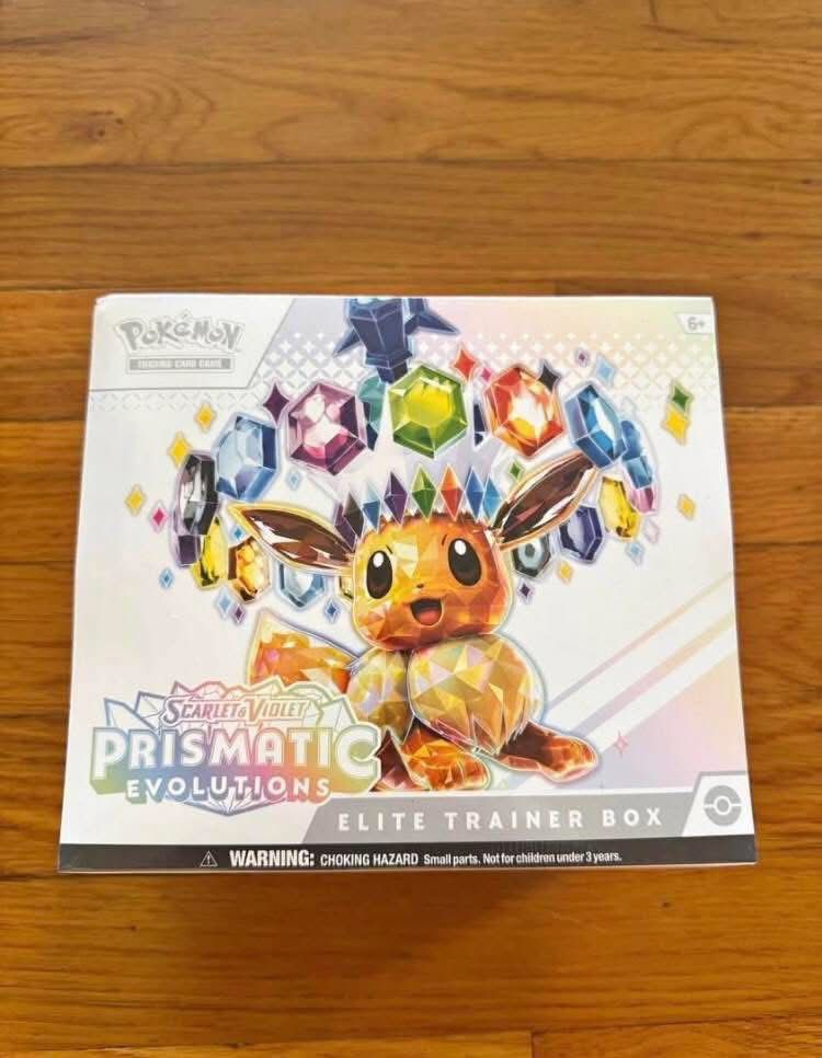 Pokemon Scarlet & Violet Prismatic Evolutions ETB